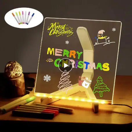 LED Kids Glow Drawing Board